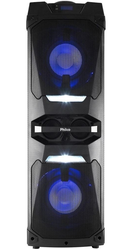 Caixa De Som Philco Pcx16000 1600w Preto -Micar Móveis