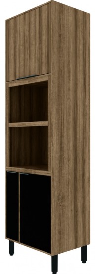 Arm�rio Kit Para Forno e Microondas 0,70cm Camille
 
O arm�rio kit para forno e microondas Camille, apresenta excelente e moderno design que pode ser usado sozinho ou como complemento da cozinha. Produto 100% MDP FF com acabamento Finish Foil(FF). Possui duas portas e dois gavet�es com trilhos telesc�picos, puxadores de pl�stico na cor onix e prateleiras em MDP 15mm. Os p�s s�o regul�veis, de pl�stico na cor Steel. Para limpeza utilize pano macio, seco ou ligeiramente umedecido com �gua. N�o utilize sap�lios, polidores ou produtos que contenham carga abrasiva, para evitar danos ao produto.